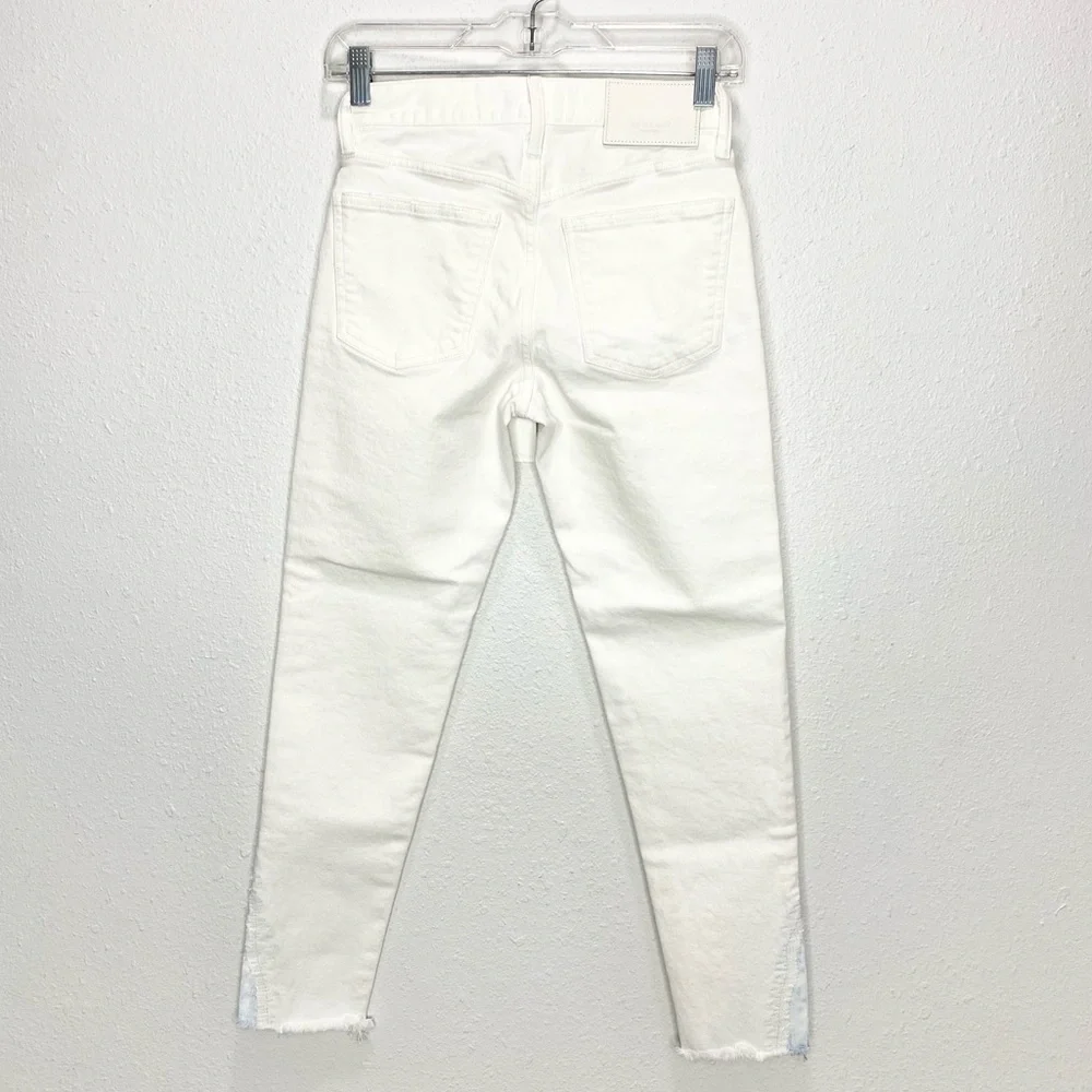 Moussy Vintage Burnside White Skinny Jeans 24 NWT